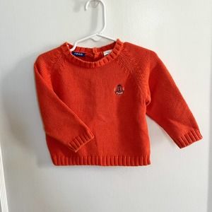 Izod orange sweater 18months